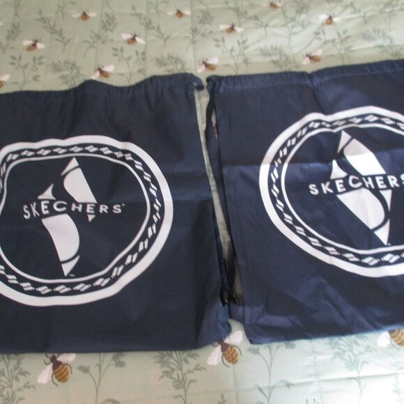 Lot of Two Skechers Drawstring Lightweight Microfiber Backpacks - Picture 1 of 2